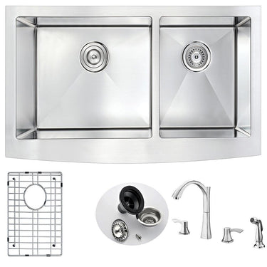 ANZZI ELYSIAN Series K36203A-032 Kitchen Sink Kitchen Sink ANZZI